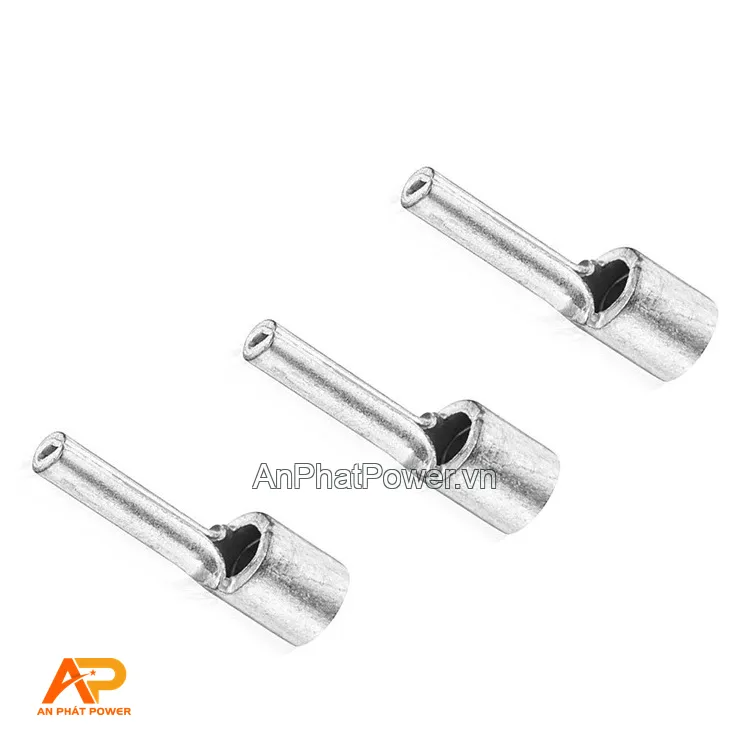 Đầu cos Pin tròn trần đặc