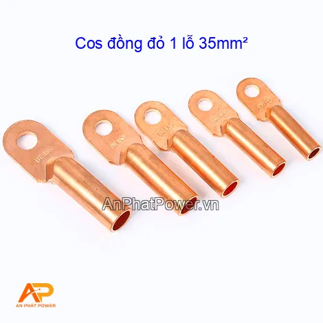 Cos đồng đỏ 1 lỗ 35mm²