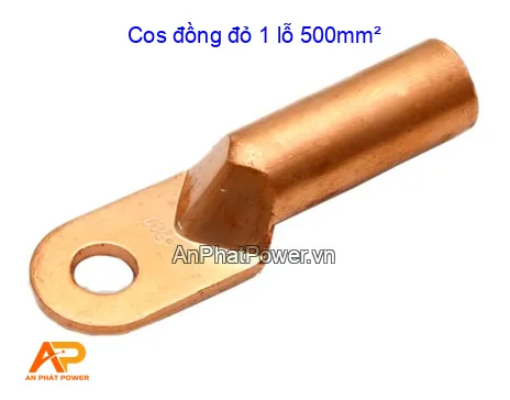 Cos đồng đỏ 1 lỗ 500mm²
