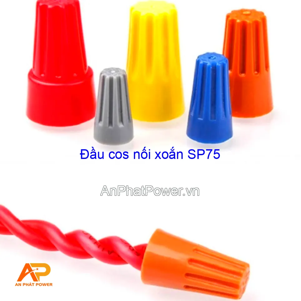 Đầu cos nối xoắn SP6