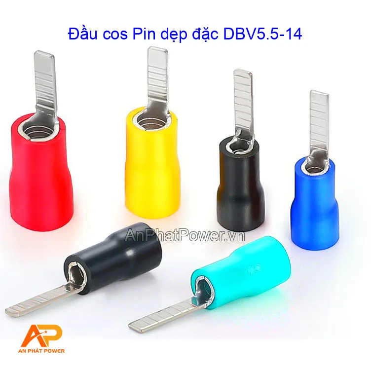Đầu cos Pin dẹp đặc DBV5.5-14