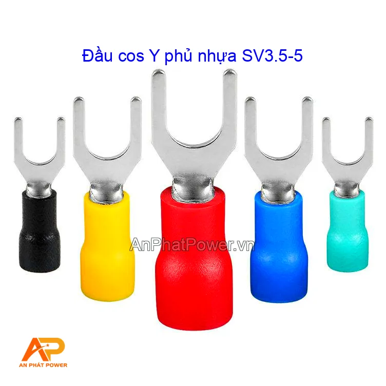Đầu cos Y phủ nhựa SV3.5-5