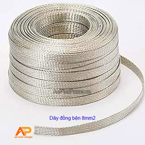 Dây đồng bện 8mm2 (15x1.2 - 432 sợi)