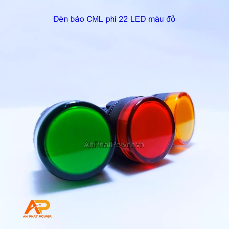 Đèn báo CML phi 22 LED màu đỏ
