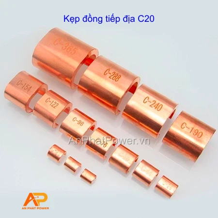 Kẹp đồng tiếp địa C20