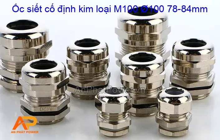 Ốc siết cố định kim loại M100 Ø100 78-84mm