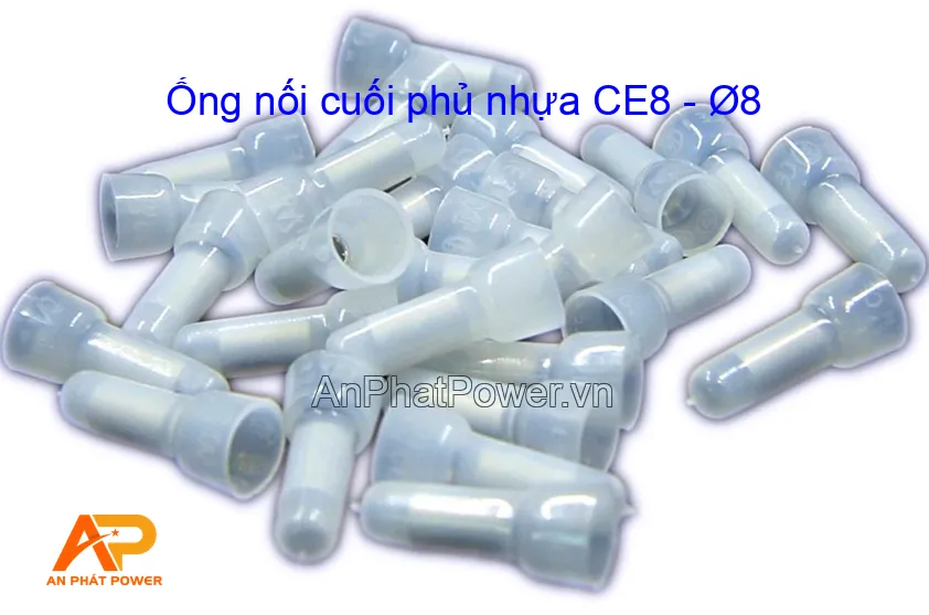 Ống nối cuối phủ nhựa CE8 - Ø8