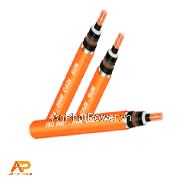 Cáp trung thế 36kV Cadivi, lõi đồng 95mm2, bọc XLPE/PVC/DATA/PV Chính hãng