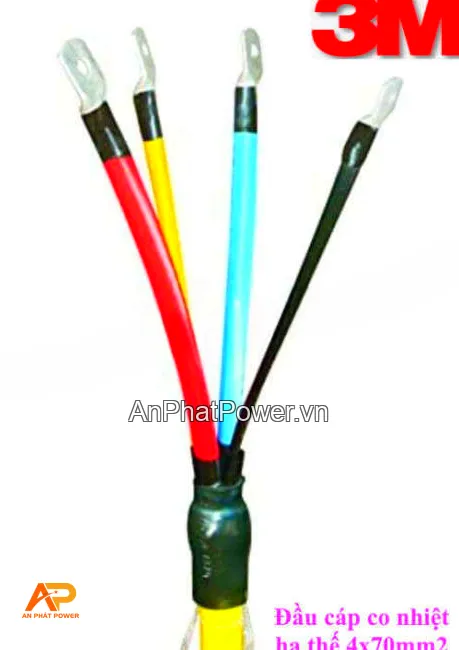 Đầu cáp co nhiệt hạ thế 3M 4x70mm2 Chính hãng